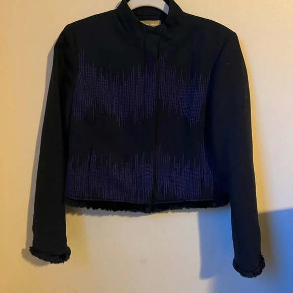 Helena Sorel Wool Jacket, size 40 - Picture 3 of 4